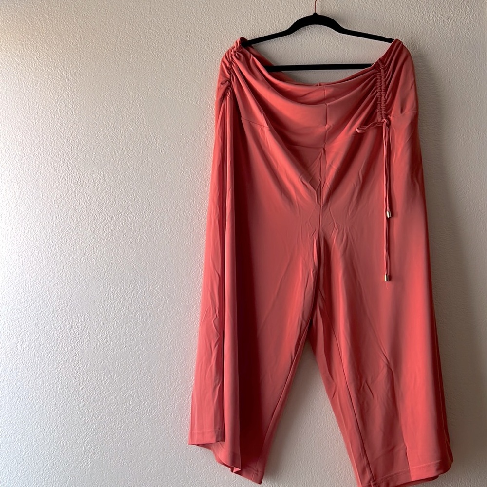Internacional Concepts short jump suit plus size 3X color French Peach